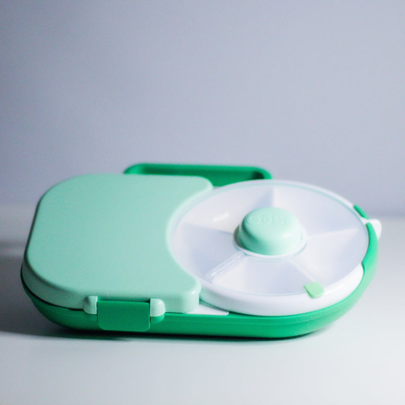 GöBe lunch box with snack spinner