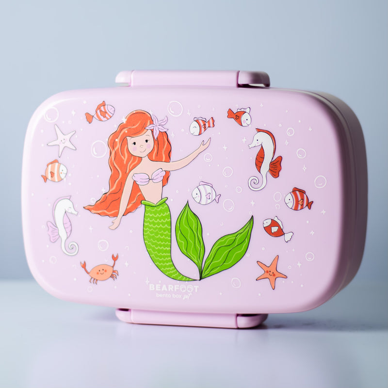 BEARFOOT Lunch box with compartment and cutlery (several variants)