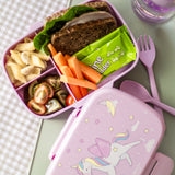 BEARFOOT Lunch box with compartment and cutlery (several variants)