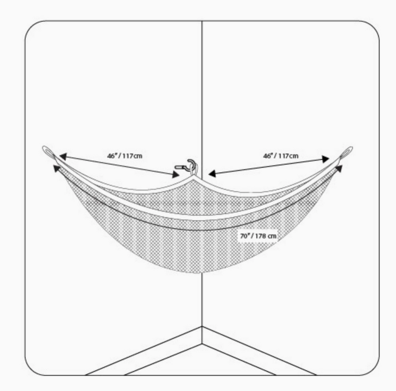 3 Sprouts hammock for teddy bears/dolls