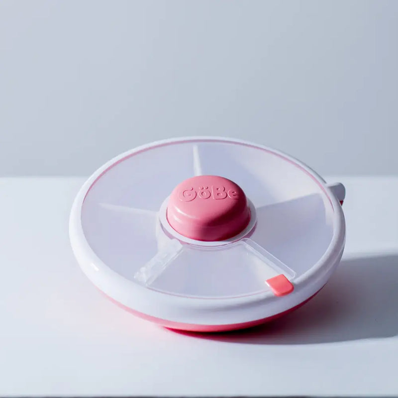 Göbe Original Snack Spinner Coral Pink Baby Og Småbørn