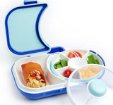 GöBe lunch box with snack spinner